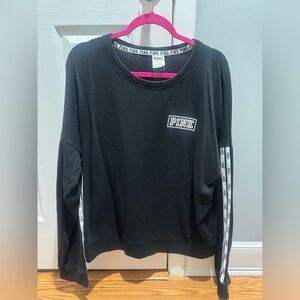 Victoria's Secret Black PINK Logo Top